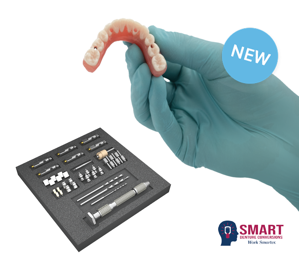 Smart Denture Conversions with Separable Fastener Technology