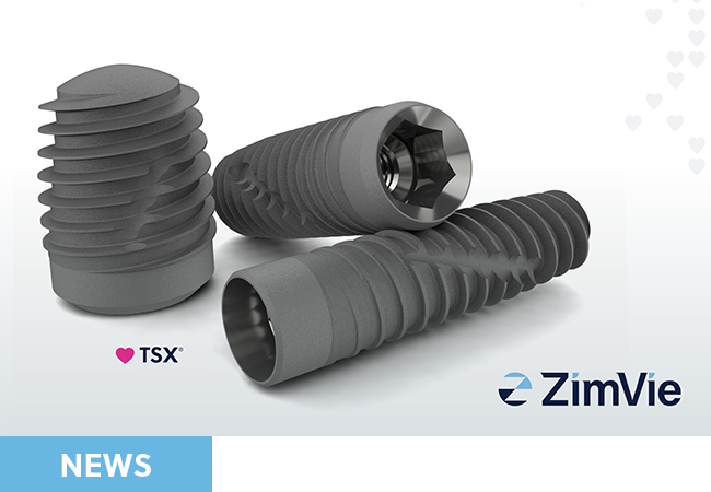 ZimVie Announces Launch of Next-Generation TSX™ Implant in the United States