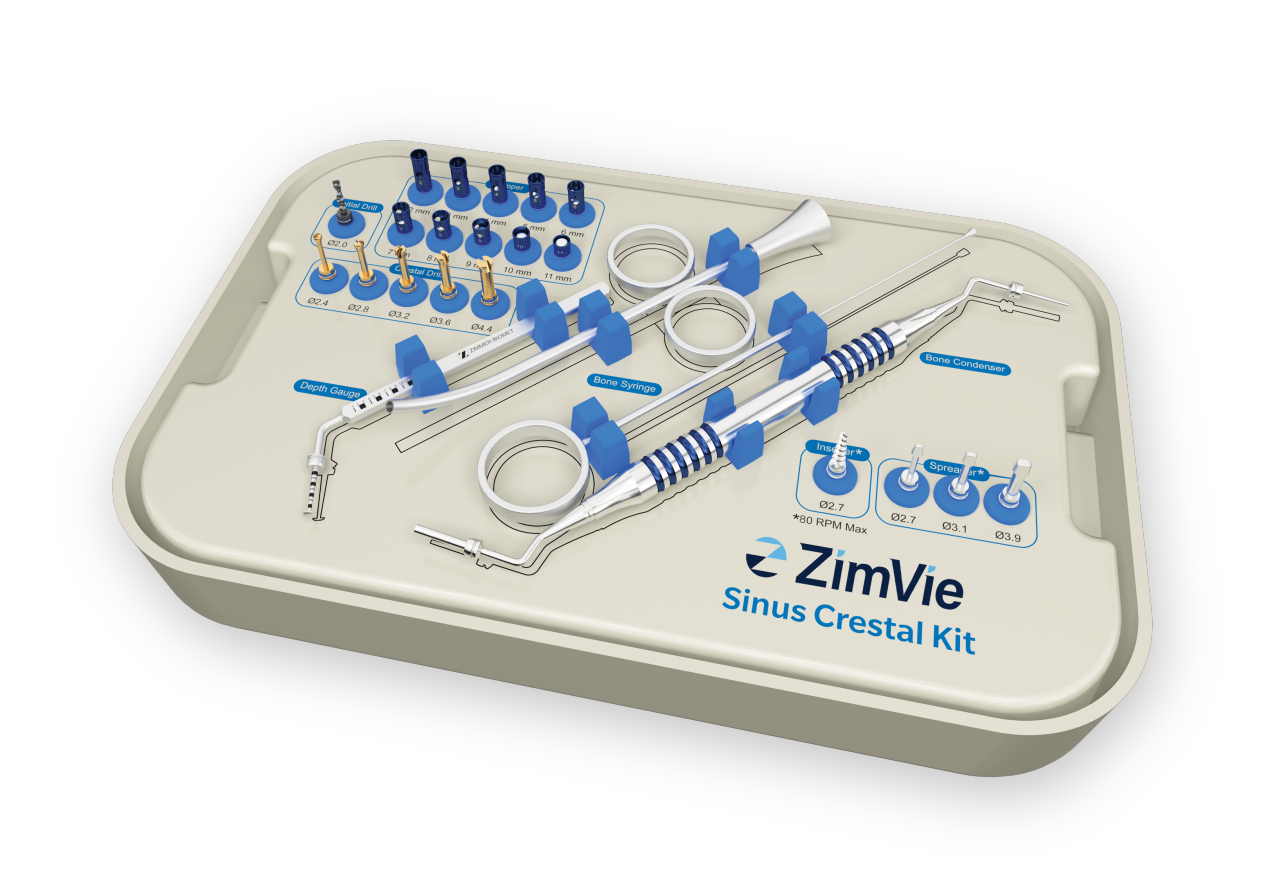 Sinus Crestal Lift Instrument Kit