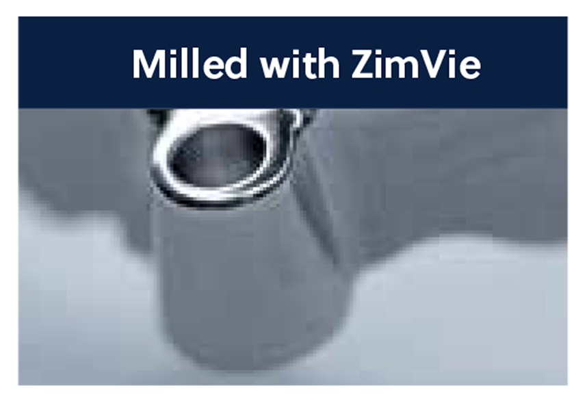 Milled conventionally