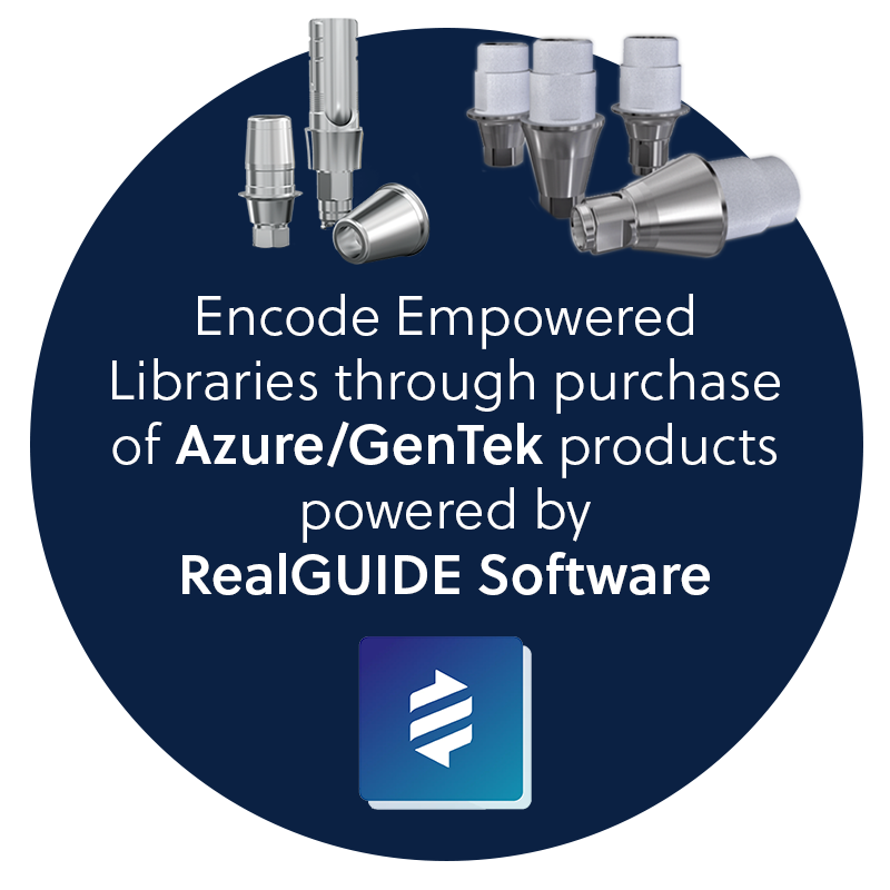 Encode Empowered Libraries through purchase of Azure/GenTek products powered by RealGUIDE Software