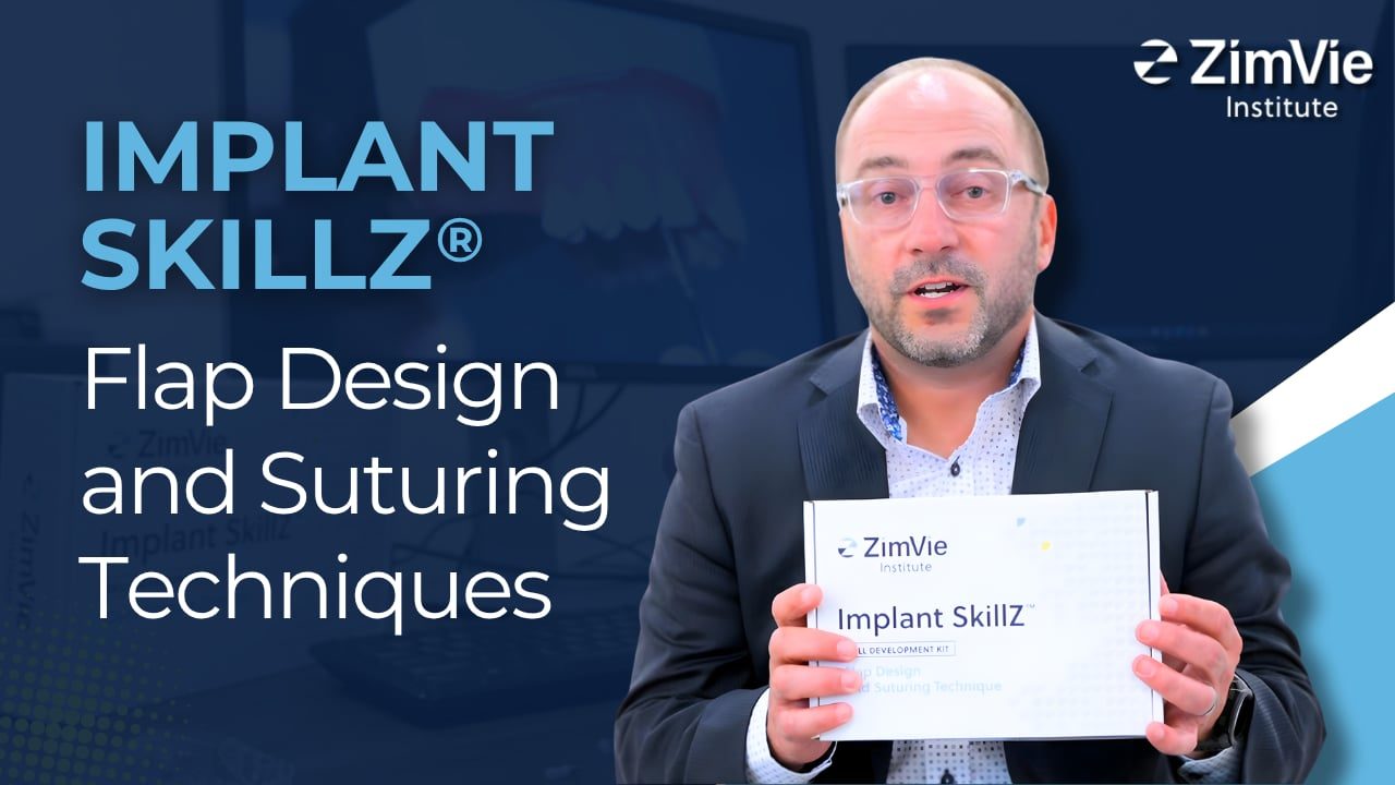 Implant SkillZ - Flap Design and Suturing Technique Cover Video