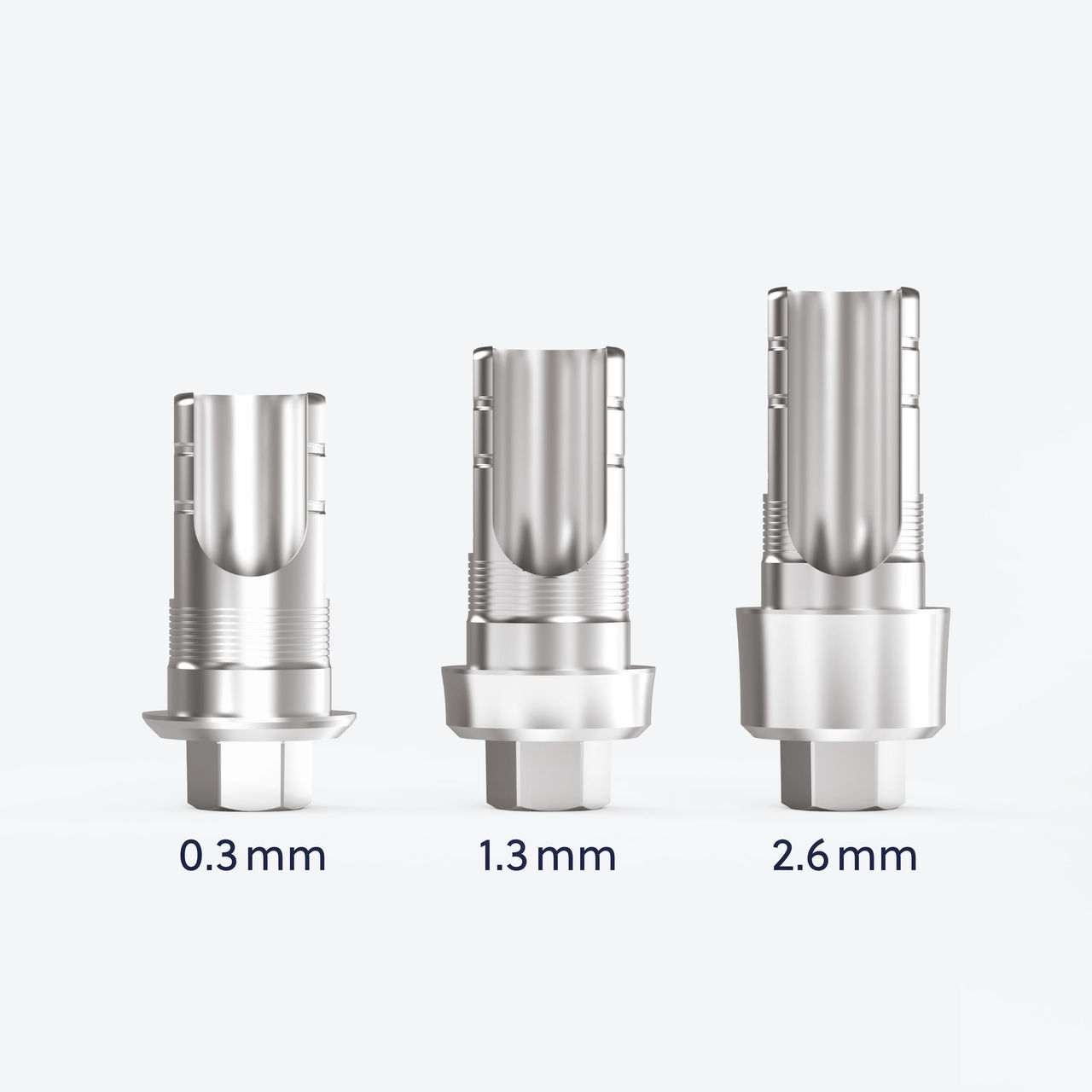GenTek Abutments Three Collar Heights